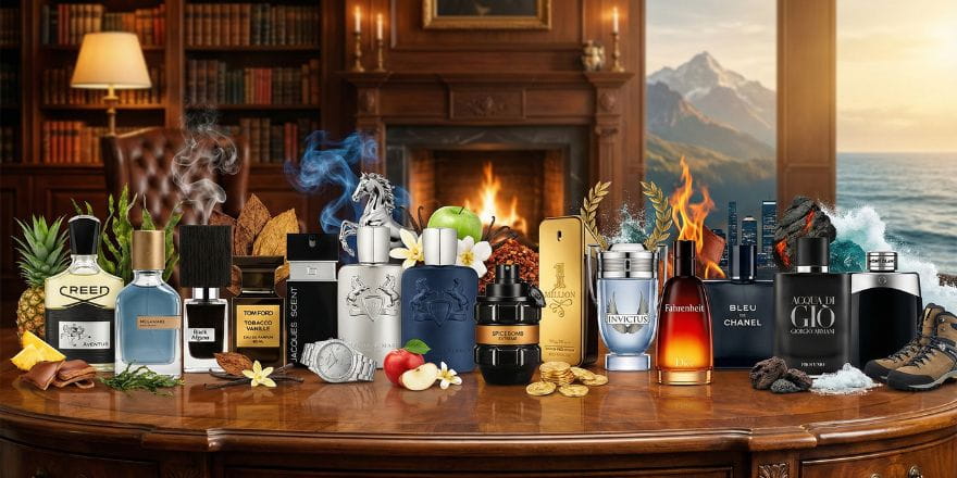 بهترین عطر مردانه با پخش بوی عالی